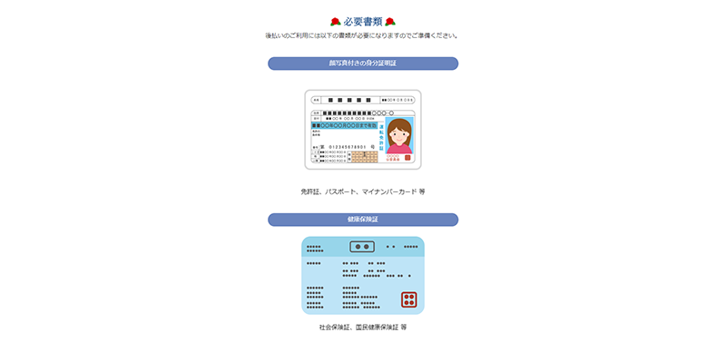 Step-2：必要書類の提出と購入したい商品の選択